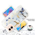 iPhone 11 (6.1")  Anti-Shock Durable Protective TPU Heavy Duty Marble Clear Case