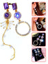 A Dozen of Fashion Designed Dangle Earrings (E726)
