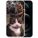 iPhone 12 Pro Max TPU full package elastic cute pet pattern case
