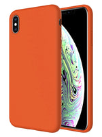 Colorful Liquid Silicone Gel Rubber Case for iPhone Xs Max