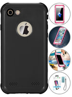 Apple iPhone 8/7 360 Full Protective Waterproof Case with Built-in Screen Fingerprint Protector