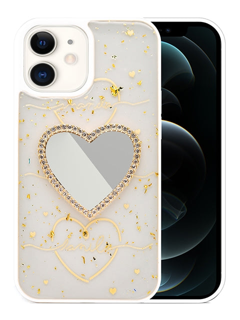 Makeup mirror On the back of the phone case for iPhone 11(6.1'')