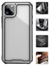 Hard PC + Flexible TPU Frame [Shock-Absorbing] for iPhone 11 Pro Case  - Silver