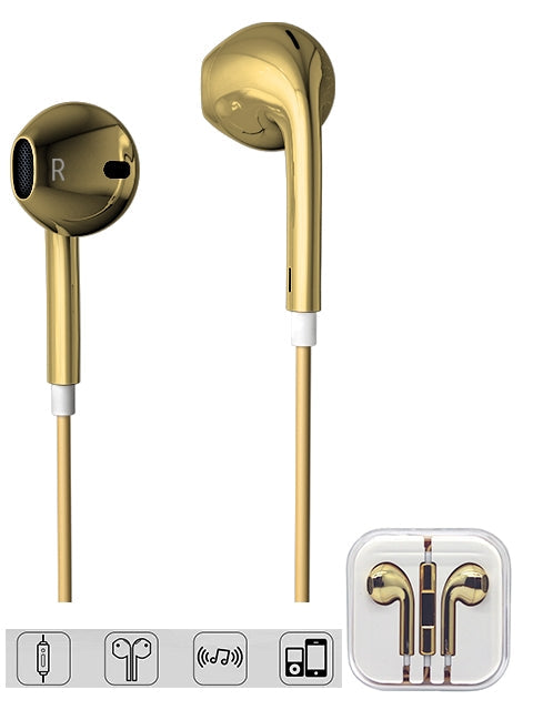 Designed Earphones with Built-in Microphone & Volume Control Compatible with iPhone 6/5