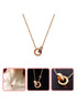 A Dozen of Rhinestone Cross Circle Necklace for Women and Girls (X145)